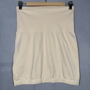 Yummie By Heather Thompson Half Slip Skirt Shapewear Beige Sz 2X-3X